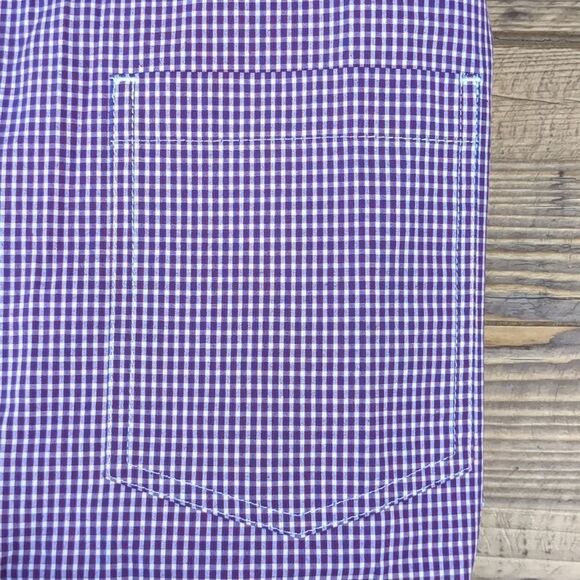 Cody James men's plaid shirt in Red- Blue -  NEW size Large. - Picture 2 of 5